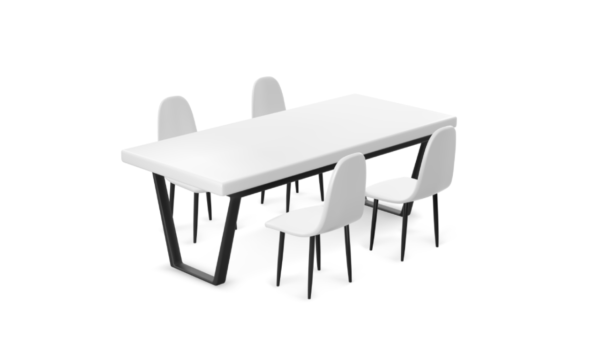 White Dining Table